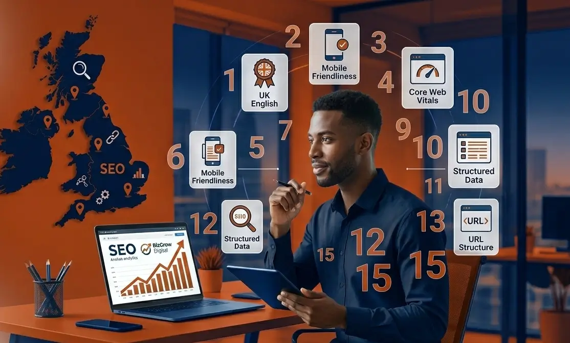 15 of the most important on-page seo tactics in the UK.