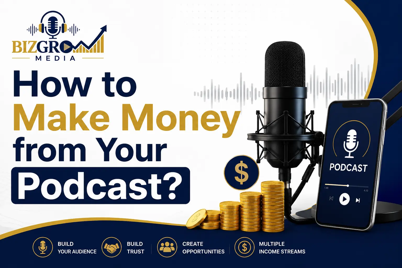 How to Make Money from Your Podcast?