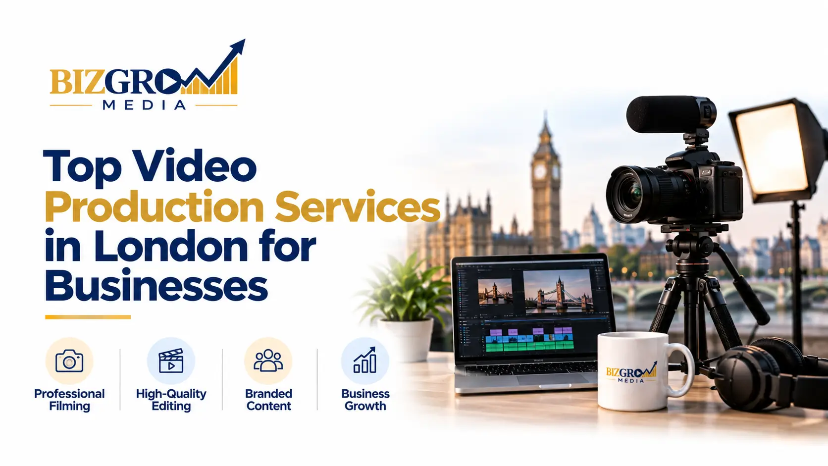 Top Video Production Services in London for Businesses